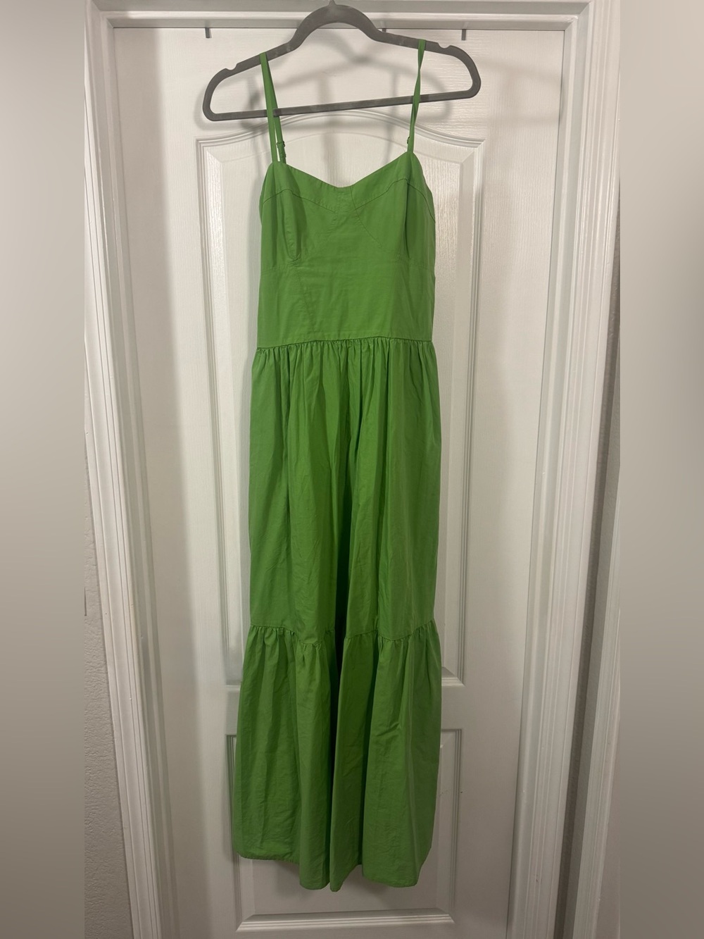 Young Fabulous & Broke “YFB” Lime Green Maxi Sundress